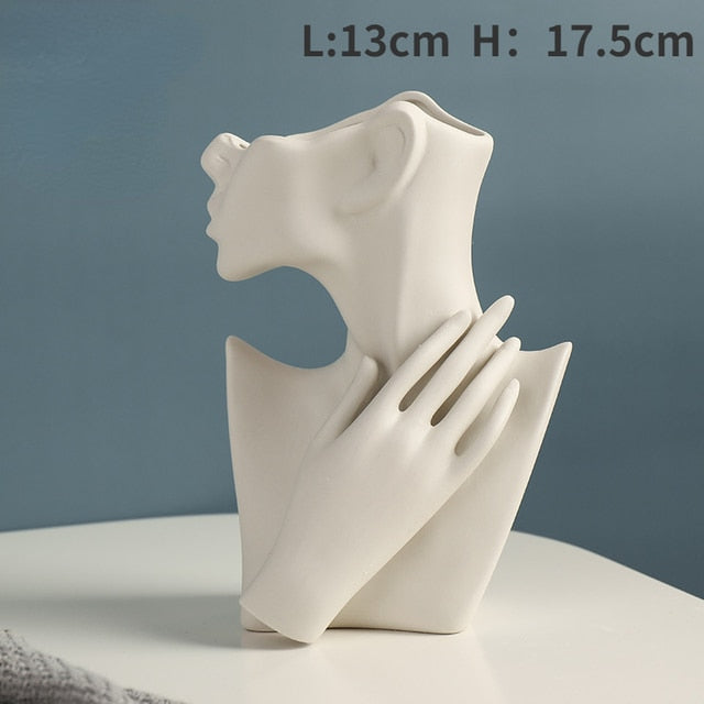 Ceramic Woman Vase