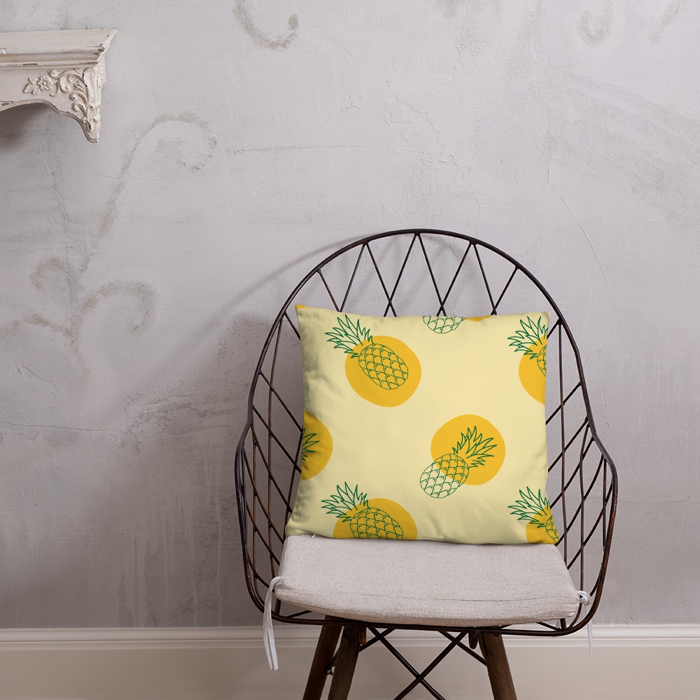 Tropical Treat Throw Pillow