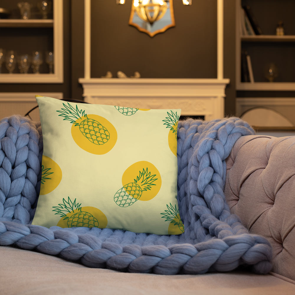 Tropical Treat Throw Pillow