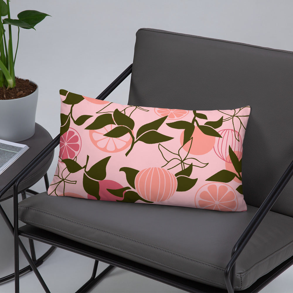 Citrus Slice Throw Pillow