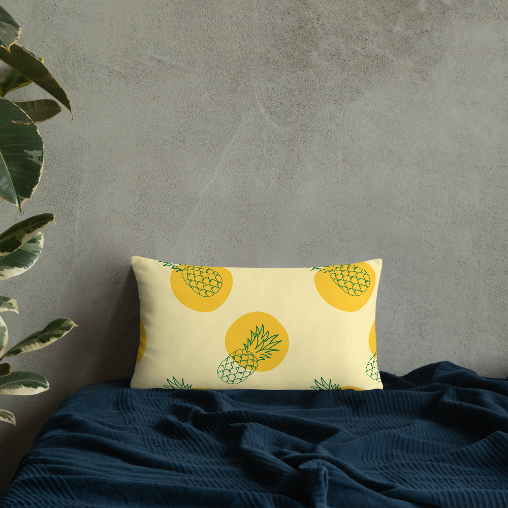 Tropical Treat Throw Pillow