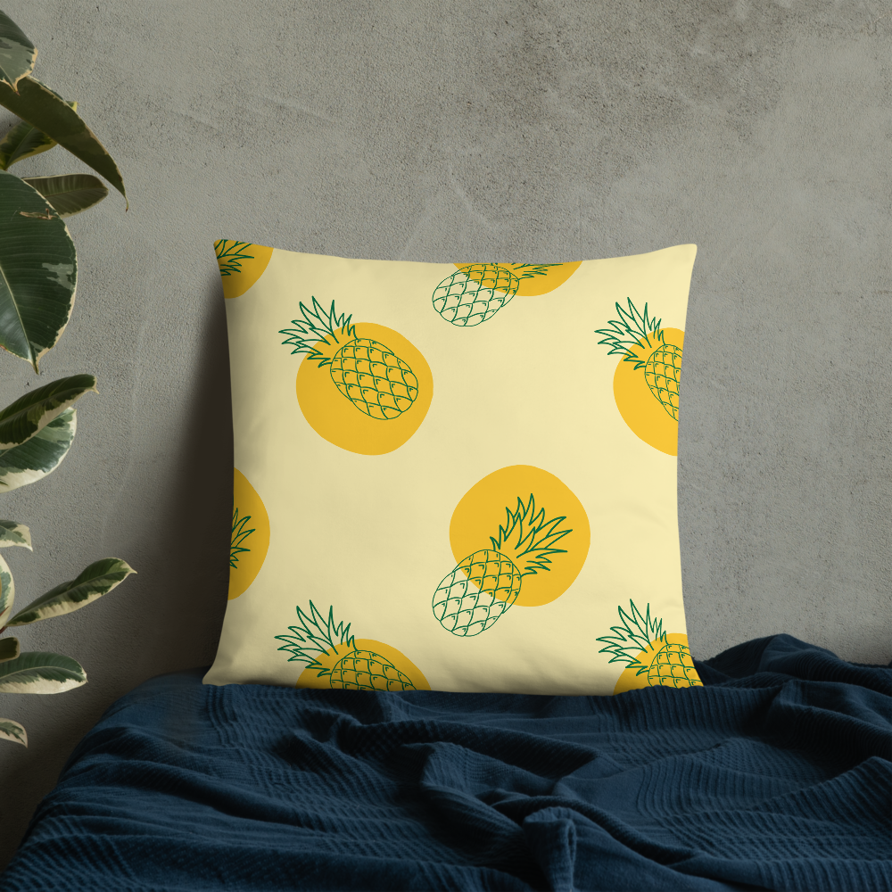 Tropical Treat Throw Pillow