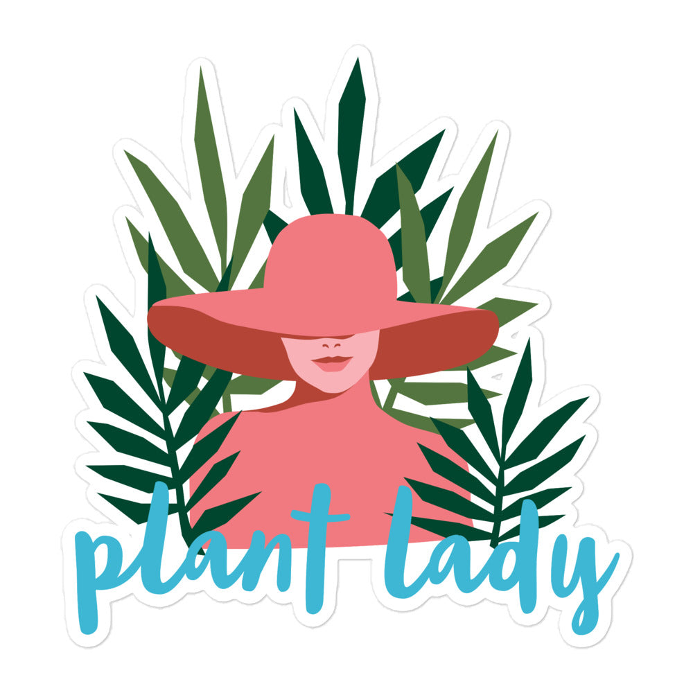 Chic Plant Lady Sticker