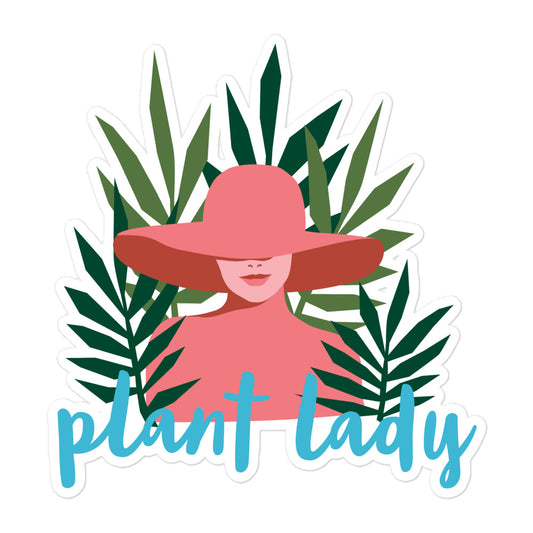Chic Plant Lady Sticker