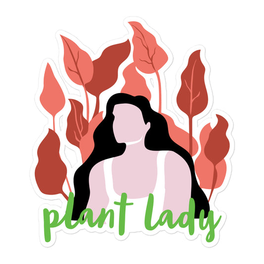 Earthy Plant Lady Sticker