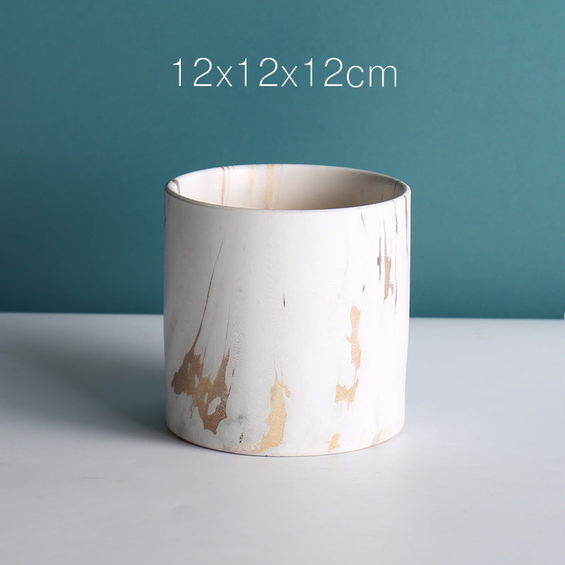 Marble Ceramic Planter