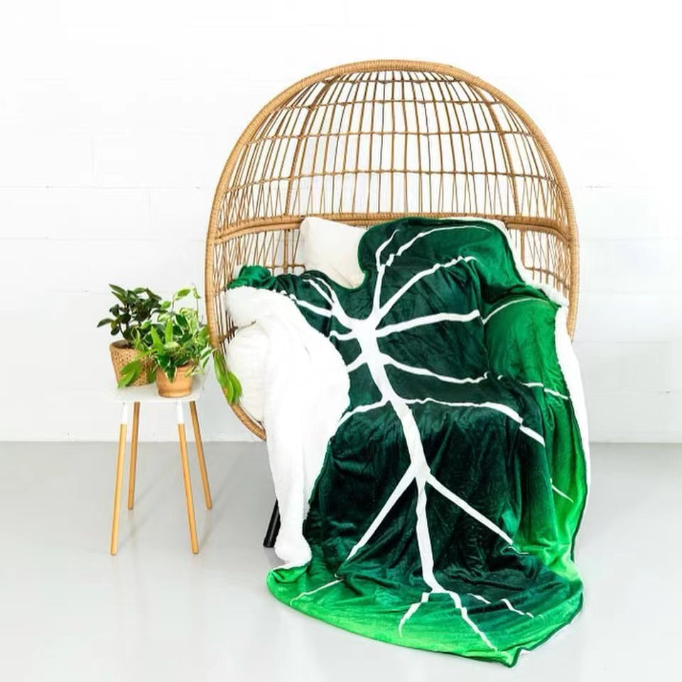 Philodendron Leaf Blanket