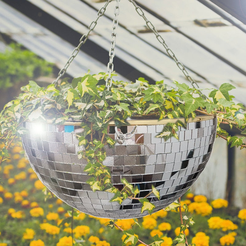 Disco Ball Planter