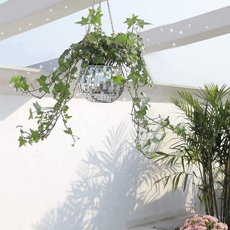 Disco Ball Planter