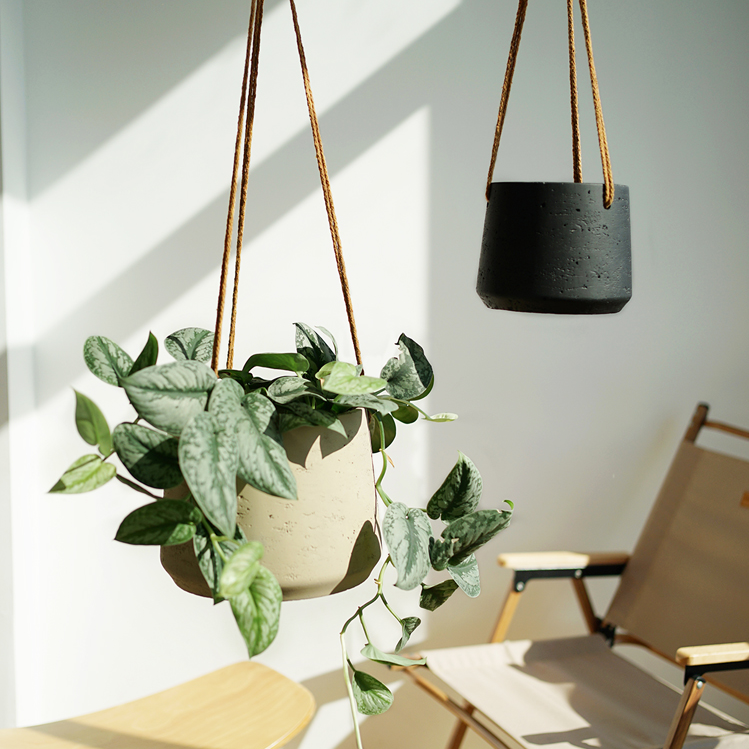 Nordic Wall Hanging Cement Planter