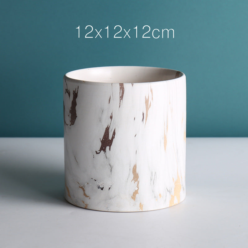 Marble Ceramic Planter